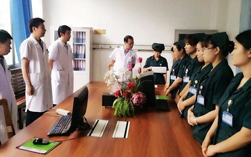 無棣縣人民醫(yī)院新亮點(diǎn)：院領(lǐng)導(dǎo)參加臨床科室晨會(huì)交班