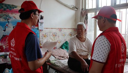 營(yíng)海衛(wèi)生院開展重點(diǎn)優(yōu)撫對(duì)象巡診體檢工作