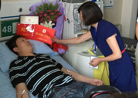 我是醫(yī)生 愿以己之付出為他人點(diǎn)亮生命——山東省第484例造血干細(xì)胞捐獻(xiàn)者完成捐獻(xiàn)