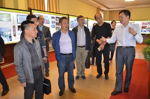 　　貴州省畢節(jié)市衛(wèi)計(jì)委率團(tuán)到淄博市中西醫(yī)結(jié)合醫(yī)院參觀考察慈善醫(yī)院建設(shè)情況