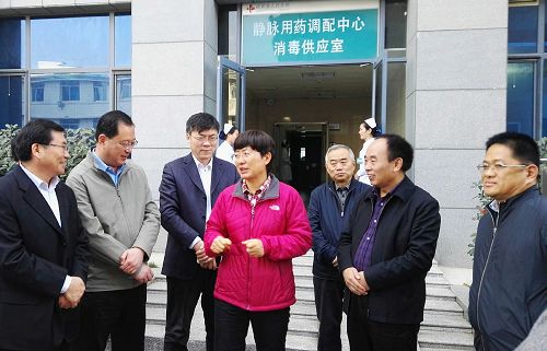 王隨蓮副省長(zhǎng)到成武縣人民醫(yī)院調(diào)研工作