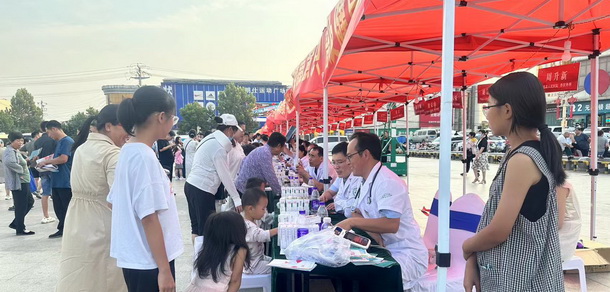 平邑衛(wèi)生院參加全國科普日“健康科普專家走基層”（臨沂專場）活動