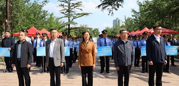 山東省暨濟南市衛(wèi)生監(jiān)督宣傳月活動在濟南啟動
