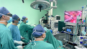 小孔解決大問(wèn)題——濱州醫(yī)學(xué)院煙臺(tái)附屬醫(yī)院肝膽胰脾外科微創(chuàng)切除15公分肝血管瘤