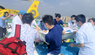 青島市急救中心航空醫(yī)療救援架起長(zhǎng)島至青島空中橋梁