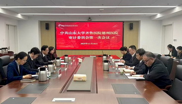 中共山東大學(xué)齊魯醫(yī)院德州醫(yī)院審計(jì)委員會(huì)第一次會(huì)議召開