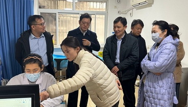 山東省衛(wèi)生健康委驗收濟(jì)南市食源性疾病病例監(jiān)測直報工作